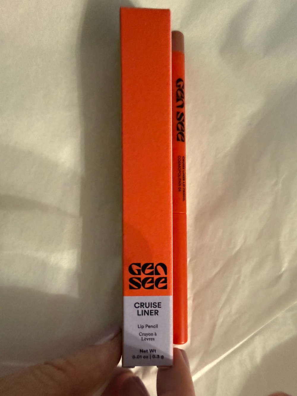 Gen See Cruise Liner Lip Pencil - Shade 04 Cosmopolitan Pinky Beige